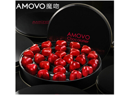 买一送一！amovo魔吻天然纯可可脂七夕巧克力礼盒装 天猫商城89.9元包邮