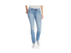[海淘]Calvin Klein Jeans Destroyed Straight 女款牛仔裤$21.99+$3.98直邮中国