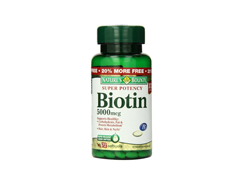 [海淘]NATURE'S BOUNTY 自然之宝 Biotin 生物素 （5000mcg*72粒）$5.63