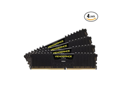 [海淘]CORSAIR 海盗船 复仇者LPX 32GB(4×8G) DDR4 2666hz 内存条$234.99+$26.37