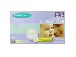 [海淘]Lansinoh Ultra Soft Disposable Nursing Pads 一次性防溢乳垫 100片$7.19