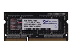 再特价！Team 十铨 DDR3 1600 4G 低电压笔记本内存 天猫119元包邮