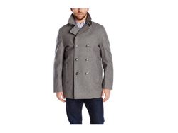 [海淘]London Fog 伦敦雾 San Fran Peacoat 男款羊毛混纺外套$66.25（约￥530）