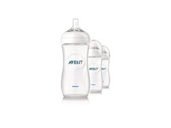 [海淘]PHILIPS 飞利浦 AVENT 新安怡 Natural系列 PP奶瓶 330ml *3瓶$9.79+$4.18直邮
