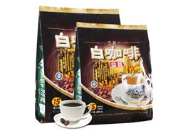 送杯子！益昌老街原味三合一速溶炭烧白咖啡 600g*2袋 天猫56.8元包邮