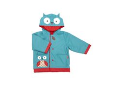 [海淘]Skip Hop Zoo Raincoat 可爱动物园系列 猫头鹰雨衣 $25.06