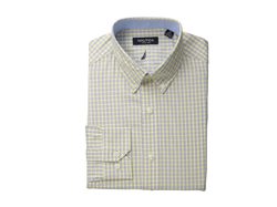 [海淘]Nautica 诺帝卡 男士长袖衬衫14.54+6.53美元直邮约￥134