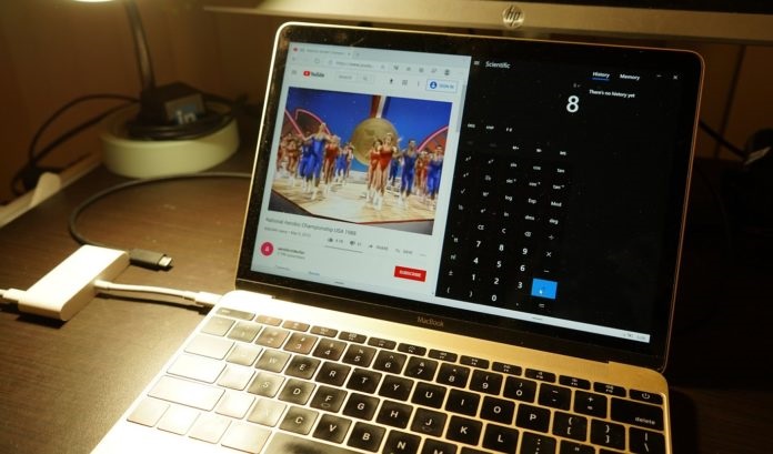 苹果MacBook/Pro成功运行微软Windows 10X：还可以进行手势操作
