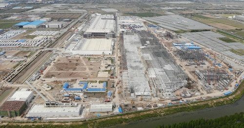 外媒：特斯拉上海超级工厂已在建设动力系统厂房