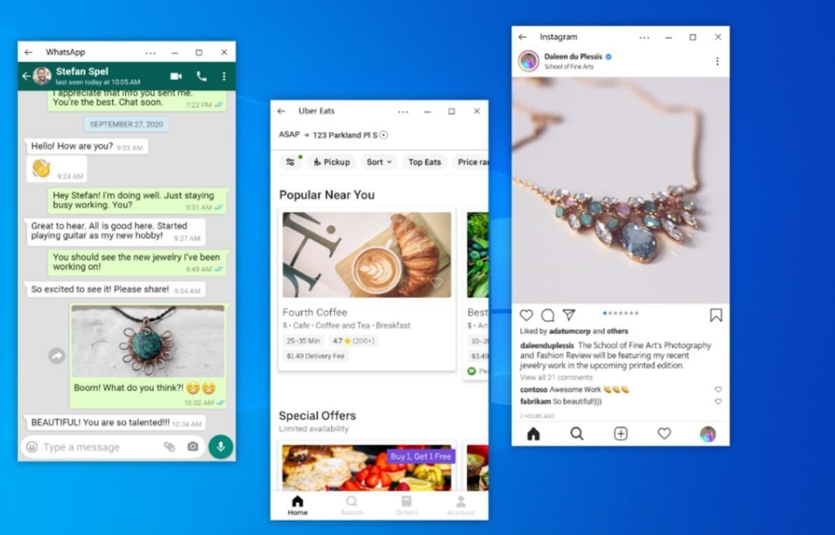 新证据：微软 Win10 运行安卓 App 来真的