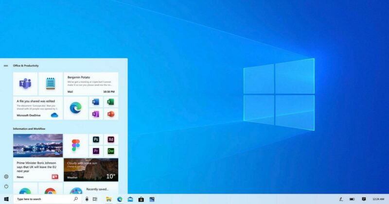 Win10 开始菜单下电源菜单将新增新选项：重新启动应用