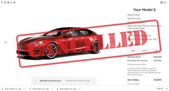 马斯克宣布取消加强版特斯拉 Model S Plaid + 车型：Plaid 已经足够好