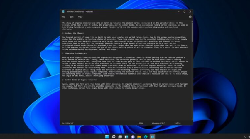 微软承认 Win11 新记事本速度变慢，无法粘贴大量文本，将在后续更新中改进性能