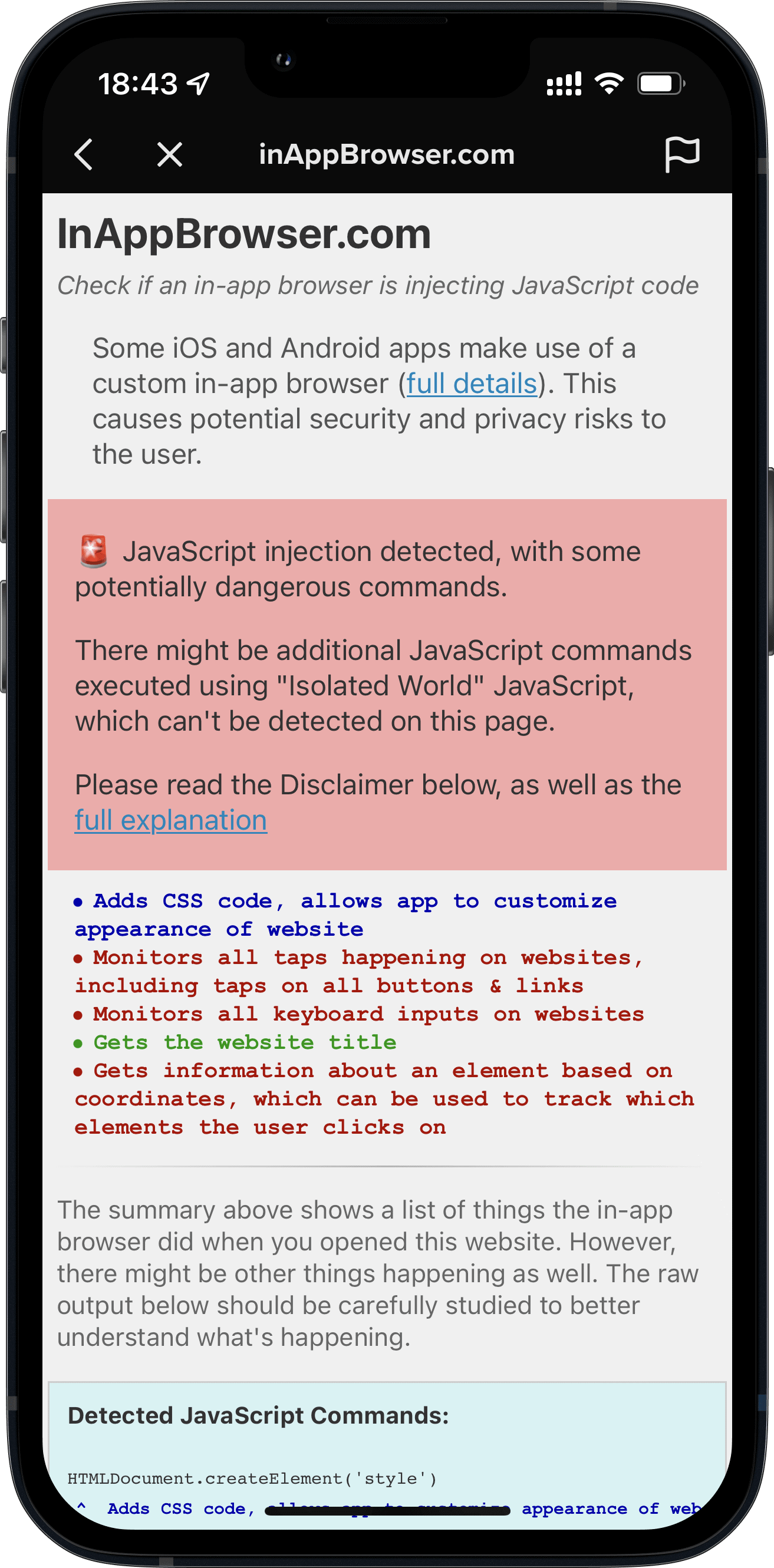 TikTok 被曝 App 内浏览器“监控输入和点击的任何内容”，公司发言人否认 Javascript  ...