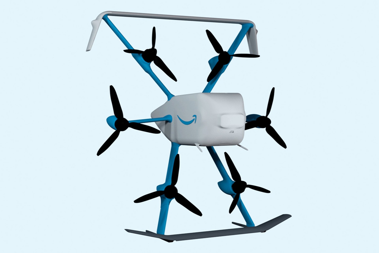 亚马逊正开发下一代 Prime Air 送货无人机：续航更强，下小雨也能飞