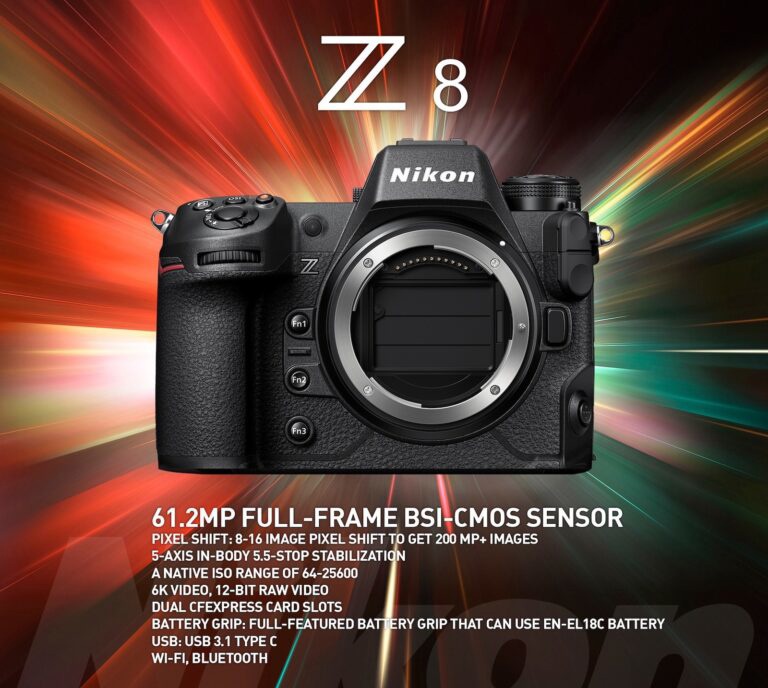 消息称尼康 Z8 相机将于 4 月发布，采用 USB Type-C PD 充电口