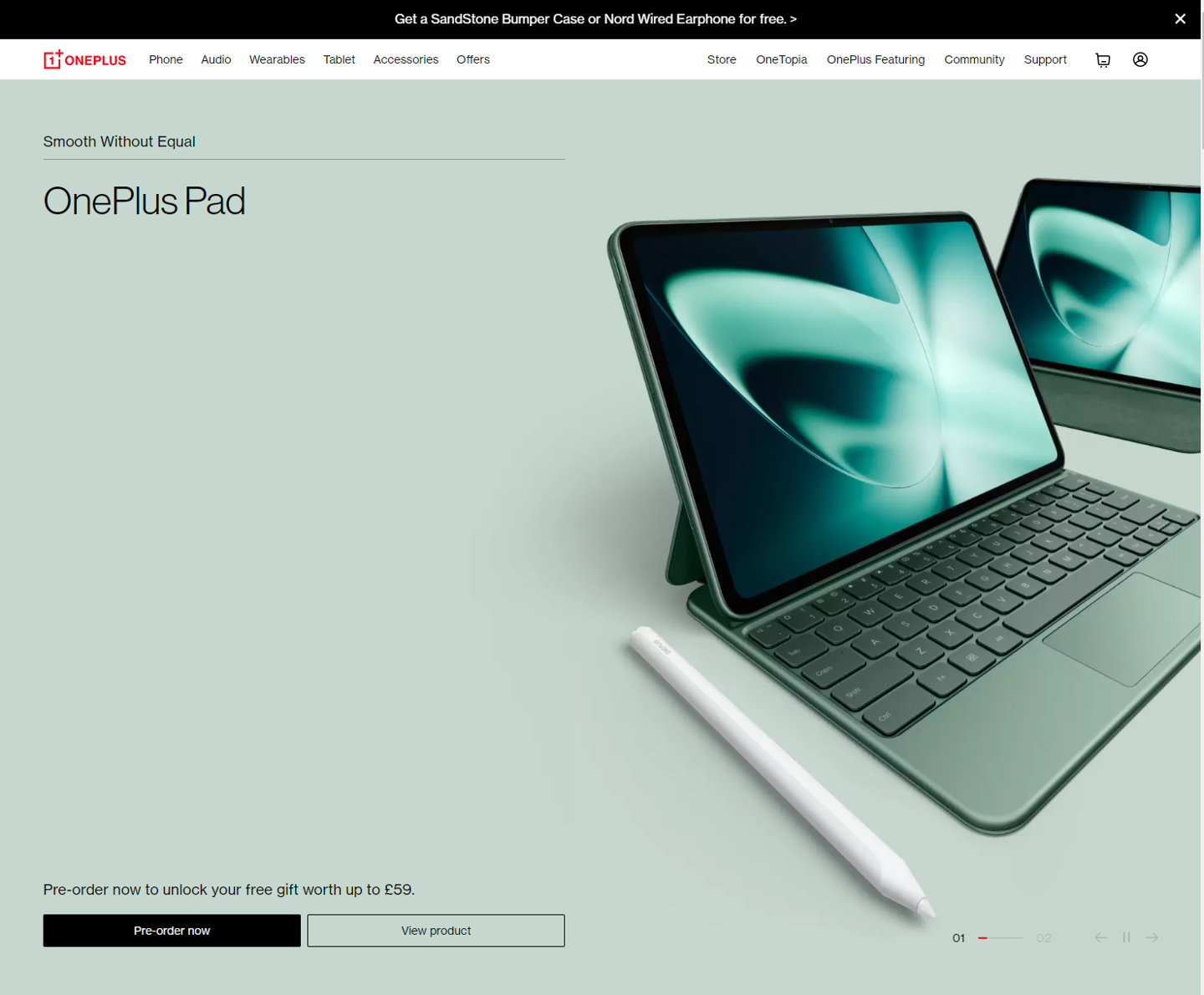 一加 Pad 平板电脑最终在欧洲开售：天玑 9000 芯片 + 144Hz LCD 屏幕