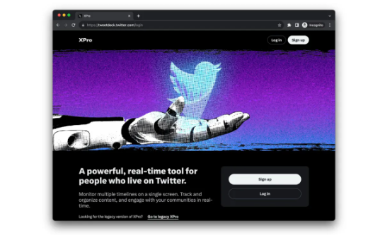 X 公司继续改名，TweetDeck 变为“XPro”