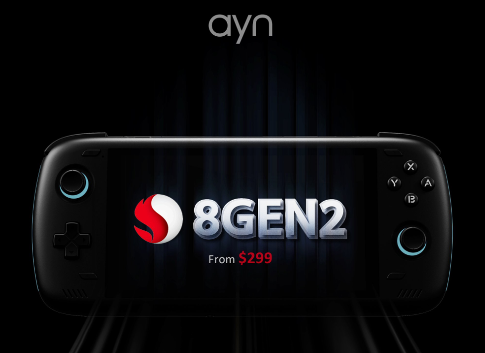 AYN Odin 2 游戏掌机将配备骁龙 8 Gen 2 芯片，售价 299 美元起
