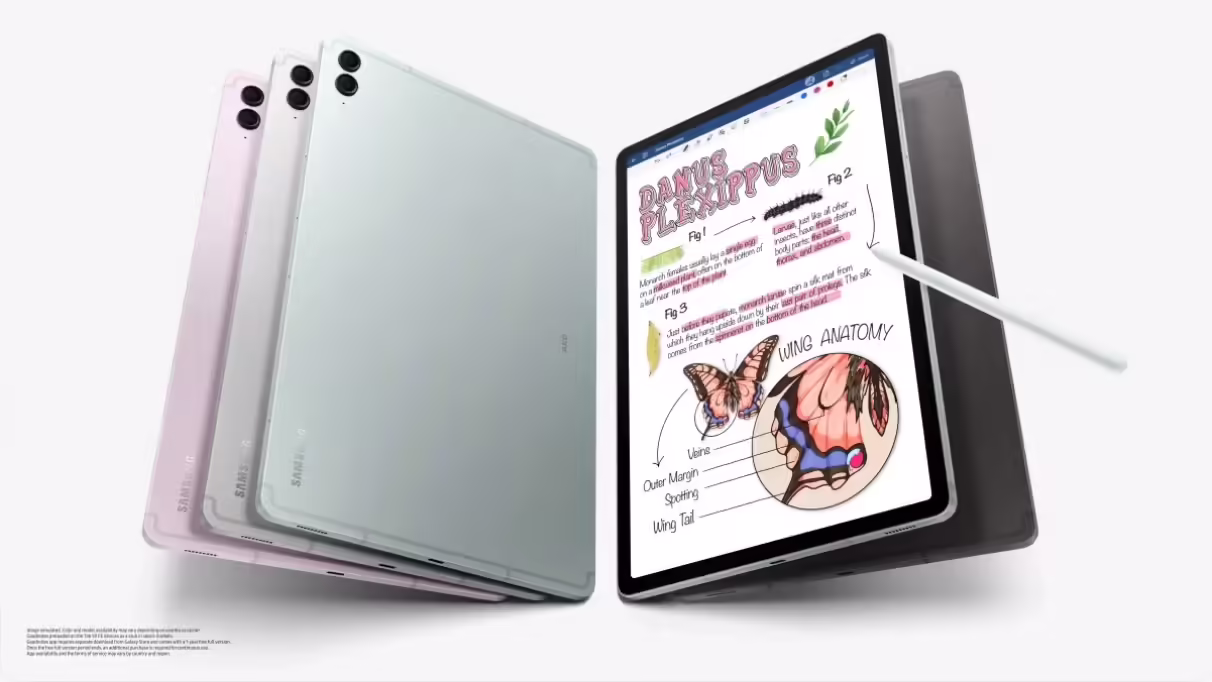 三星 Galaxy Tab S9 FE / FE+ 平板电脑发布：Exynos 1380 芯片、IP68 防护 ...
