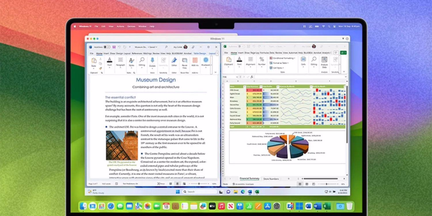 微软官方授权，苹果 M3 Mac 上 Parallels 18/19 可运行 Arm 版 Win11