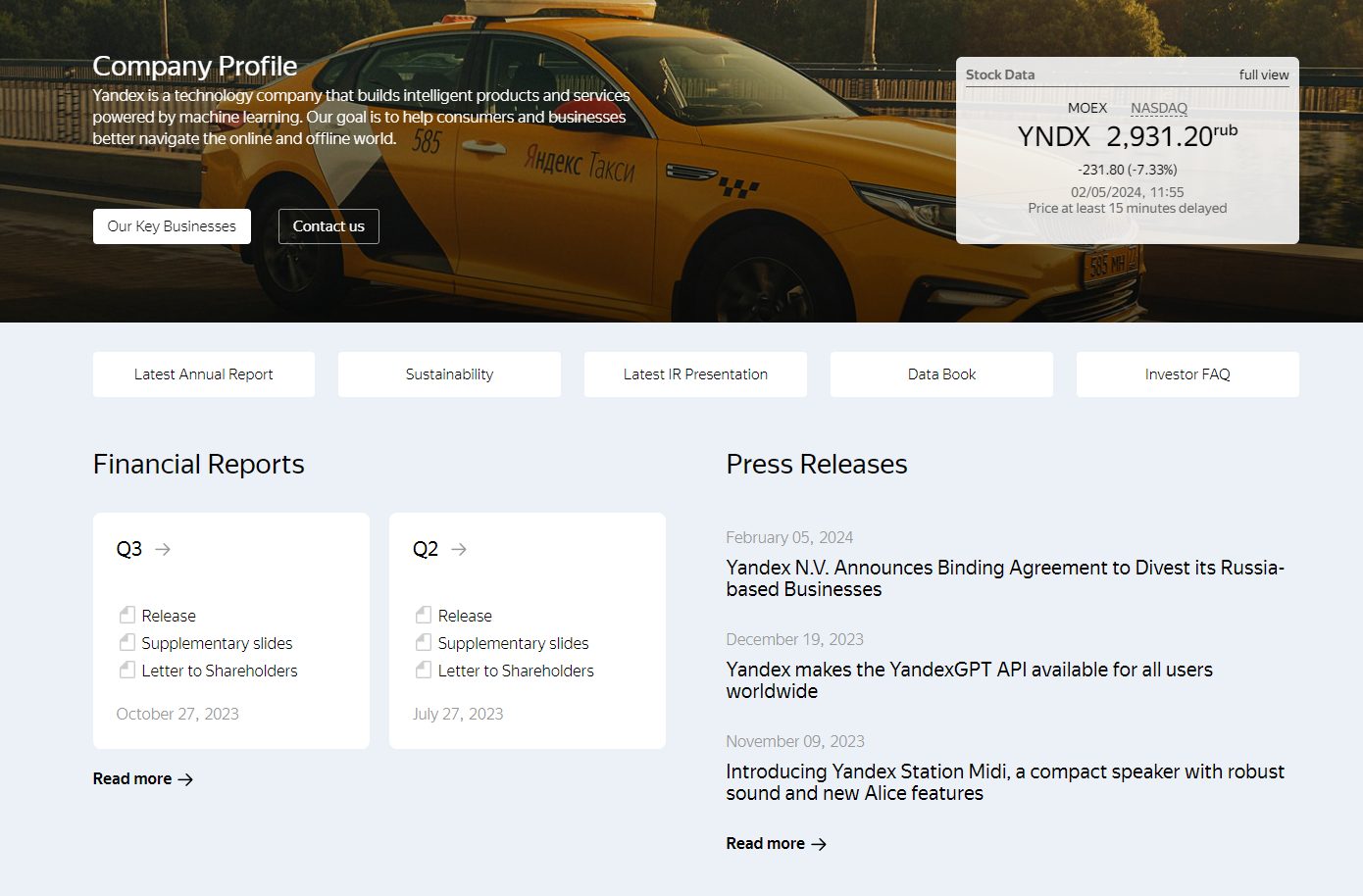 搜索引擎Yandex荷兰母公司宣布以4750亿卢布出售俄罗斯资产，款项将以离岸人民币支付 ...