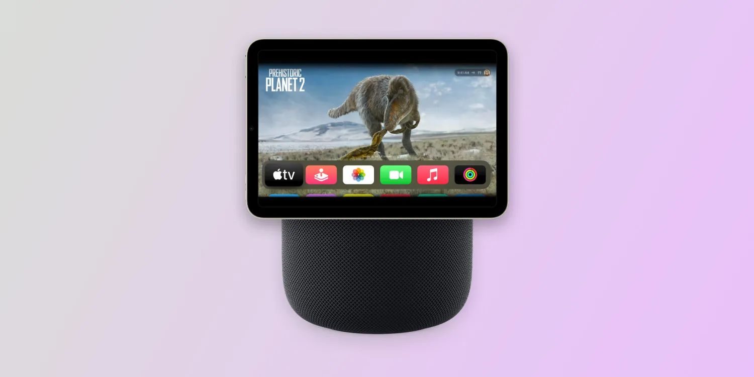 内置 iPad mini 6 同款 A15 芯片，苹果有屏版 HomePod 更多细节曝光 ...