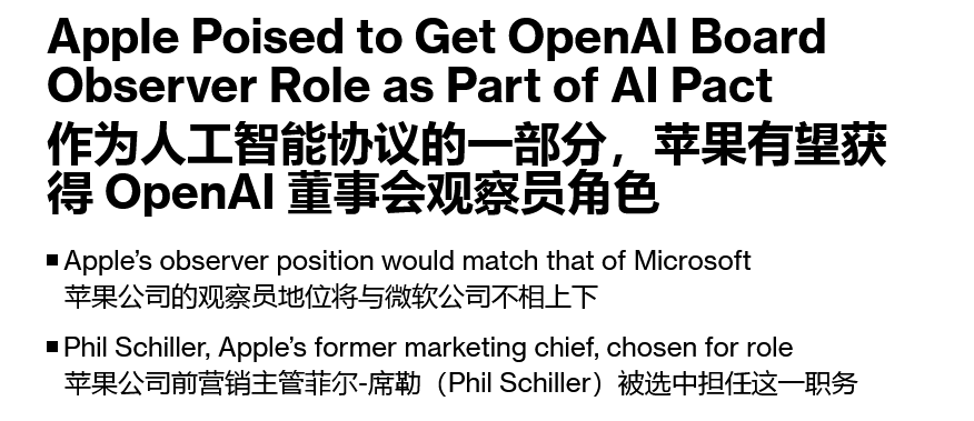 要洞悉 AI 风向标，菲尔・席勒代表苹果以观察员身份入驻 OpenAI 董事：地位和微软持平 ...