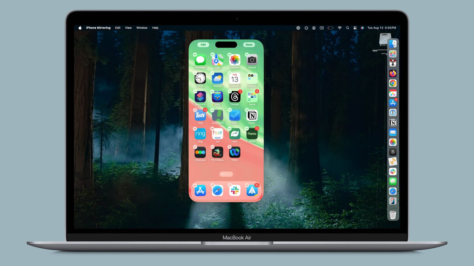 苹果macOS 15 Sequoia和iOS 18的iPhone投屏功能升级：可直接在Mac上管理iPhone桌面 ...