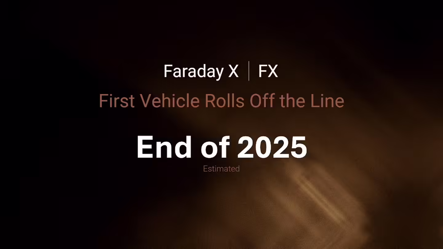 法拉第未来第二品牌 FX 原型车将于 1 月 5 日在美国拉斯维加斯亮相 ...