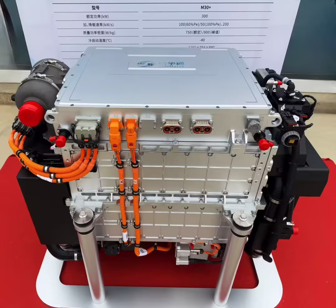 亿华通发布全新 300kW 氢燃料电池发动机，零部件国产化率 100% ...