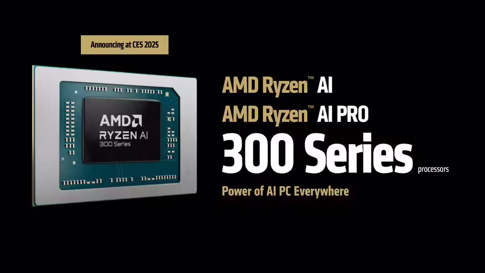 AMD 发布 Ryzen AI 300 / Pro 系列 APU，比英特尔 Lunar Lake 性能最多高 78% ...