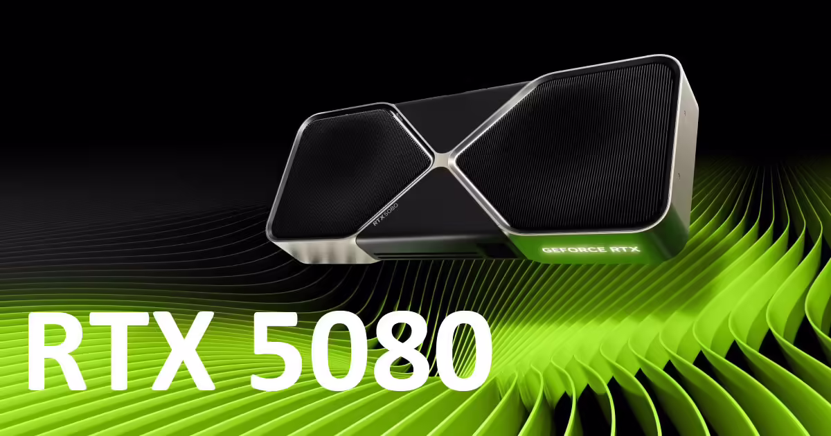 英伟达 RTX 5080 性能低于 4090，Blender 跑分比 4080 Super 高 8%