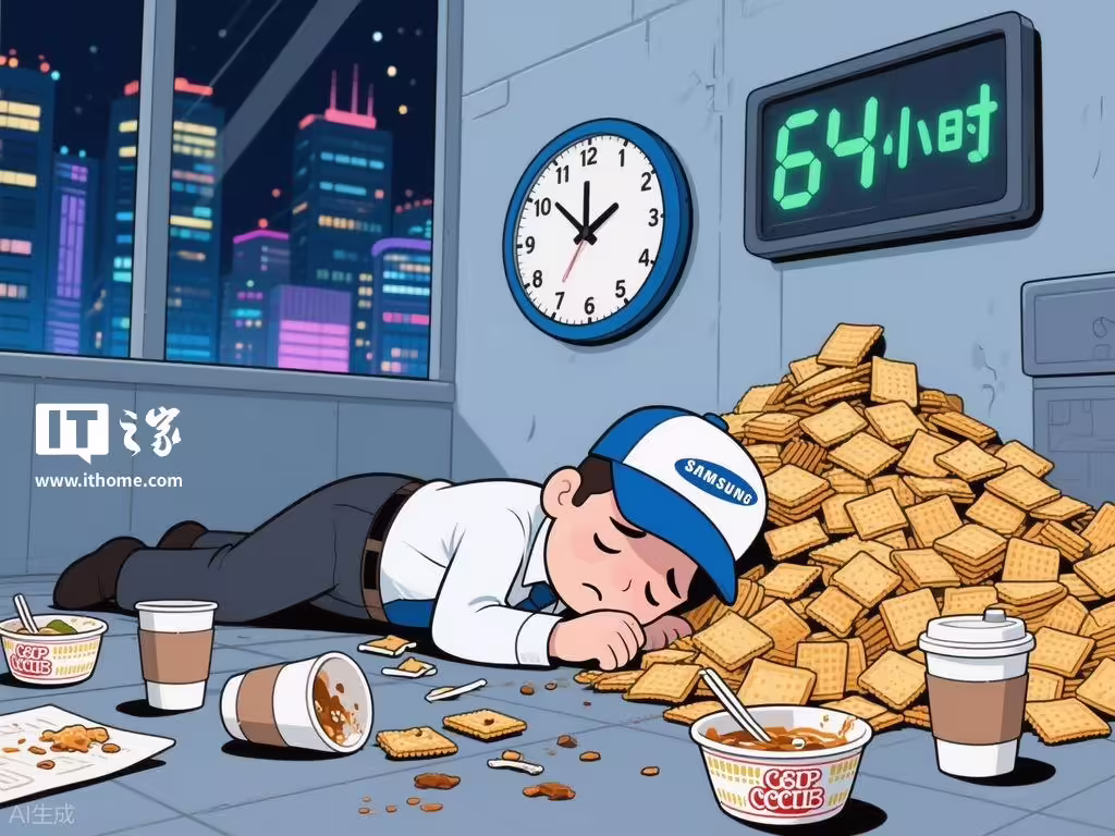 韩国首家：三星芯片部门突破 52 工时限制，获准员工每周工作 64 小时 ...