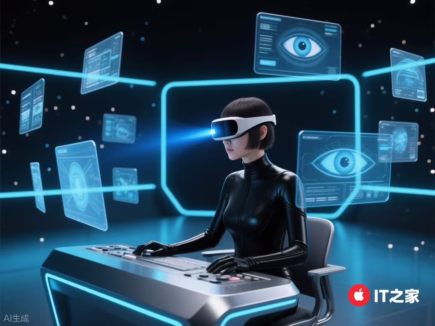 眼神就是遥控器：消息称苹果 6 月大会将展示 Vision Pro 头显眼动功能 ...