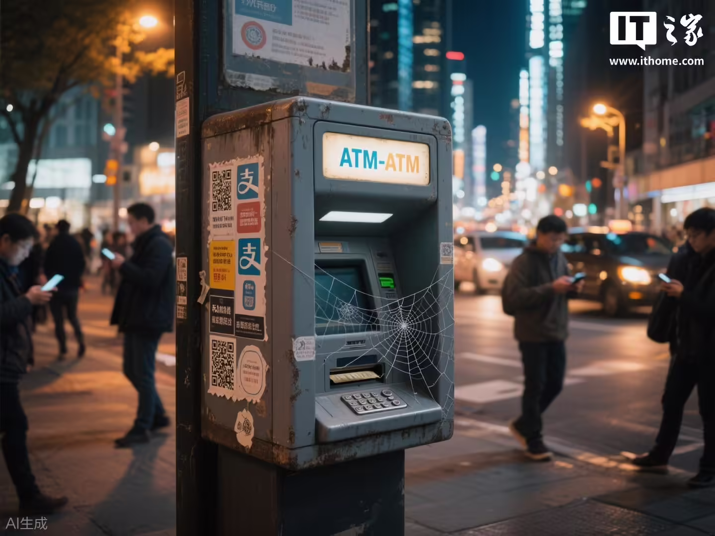 全国 ATM 机仅剩 80 万台，5 年锐减 26.87%