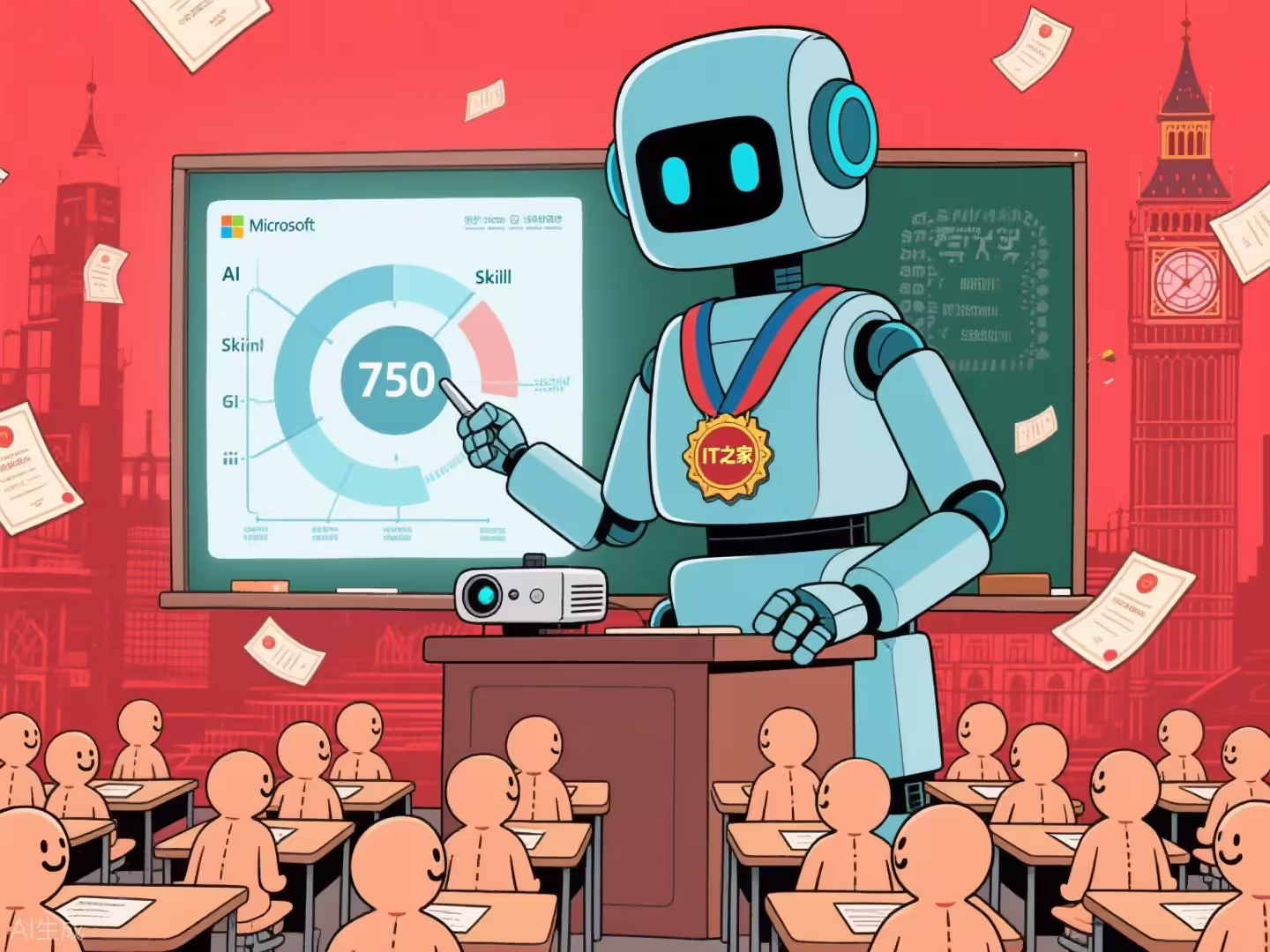 微软与英国政府合作，未来五年为该国 750 万劳动者提供 AI 技能培训 ...
