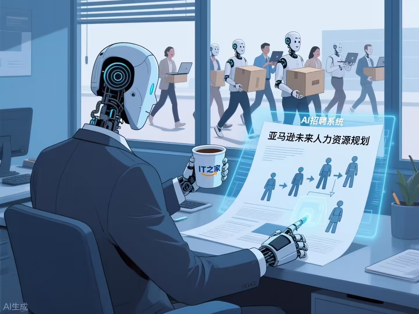 亚马逊 CEO 贾西：生成式 AI 将重塑企业人力资源规划