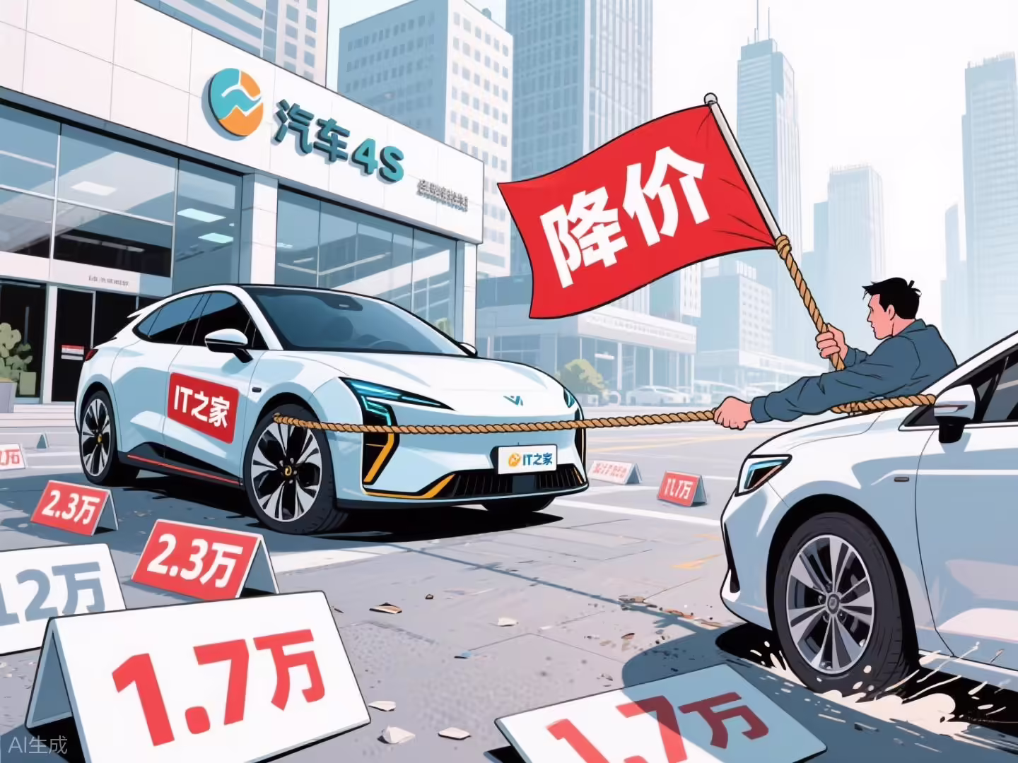 乘联分会崔东树：1~6 月份新能源车新车降价车型的降价力度达到 12% ...