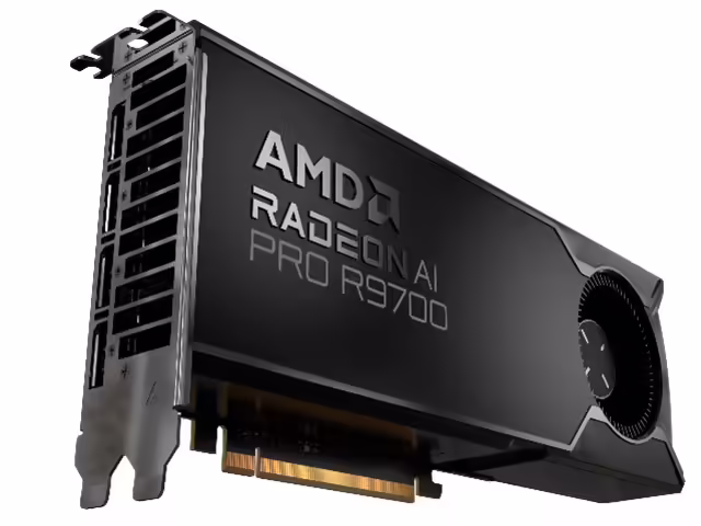 AMD Radeon AI PRO R9700 显卡本季度内将以单卡形式提供，7 月 23 日为系统销售解禁 ...
