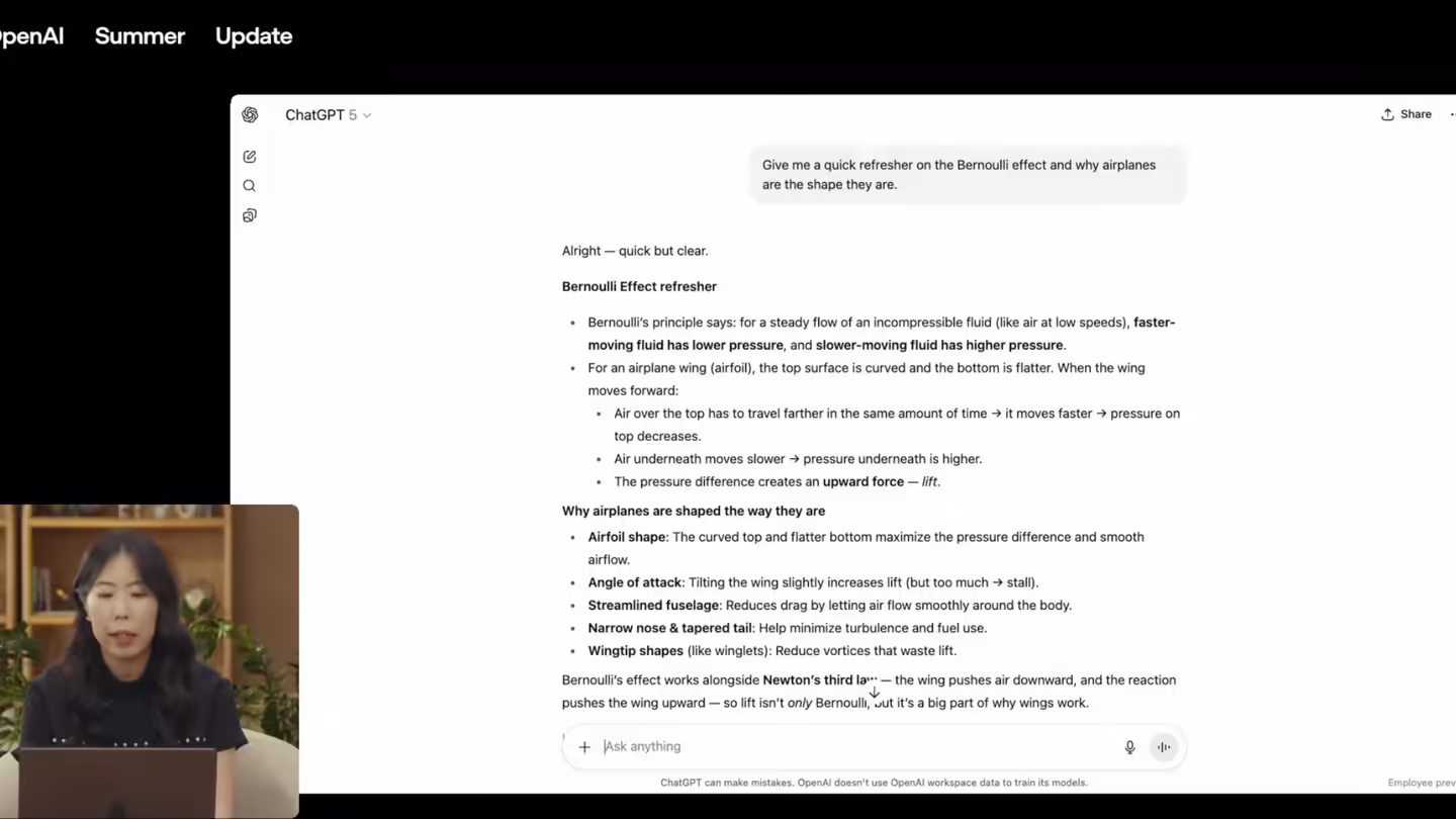 OpenAI GPT-5 Demo