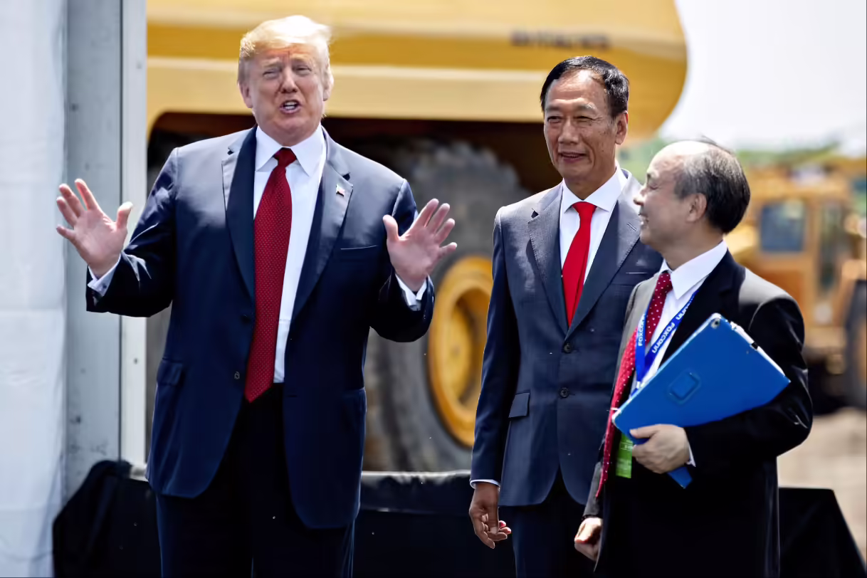为了“星际之门”，消息称软银砸 3.75 亿美元接盘富士康美国电动汽车工厂 ...
