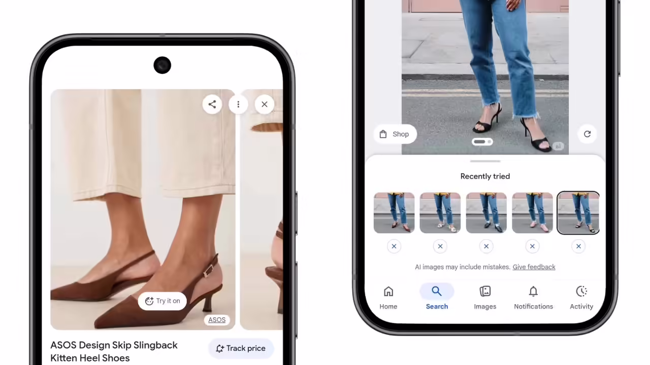Google Shopping Virtual Try On Shoes