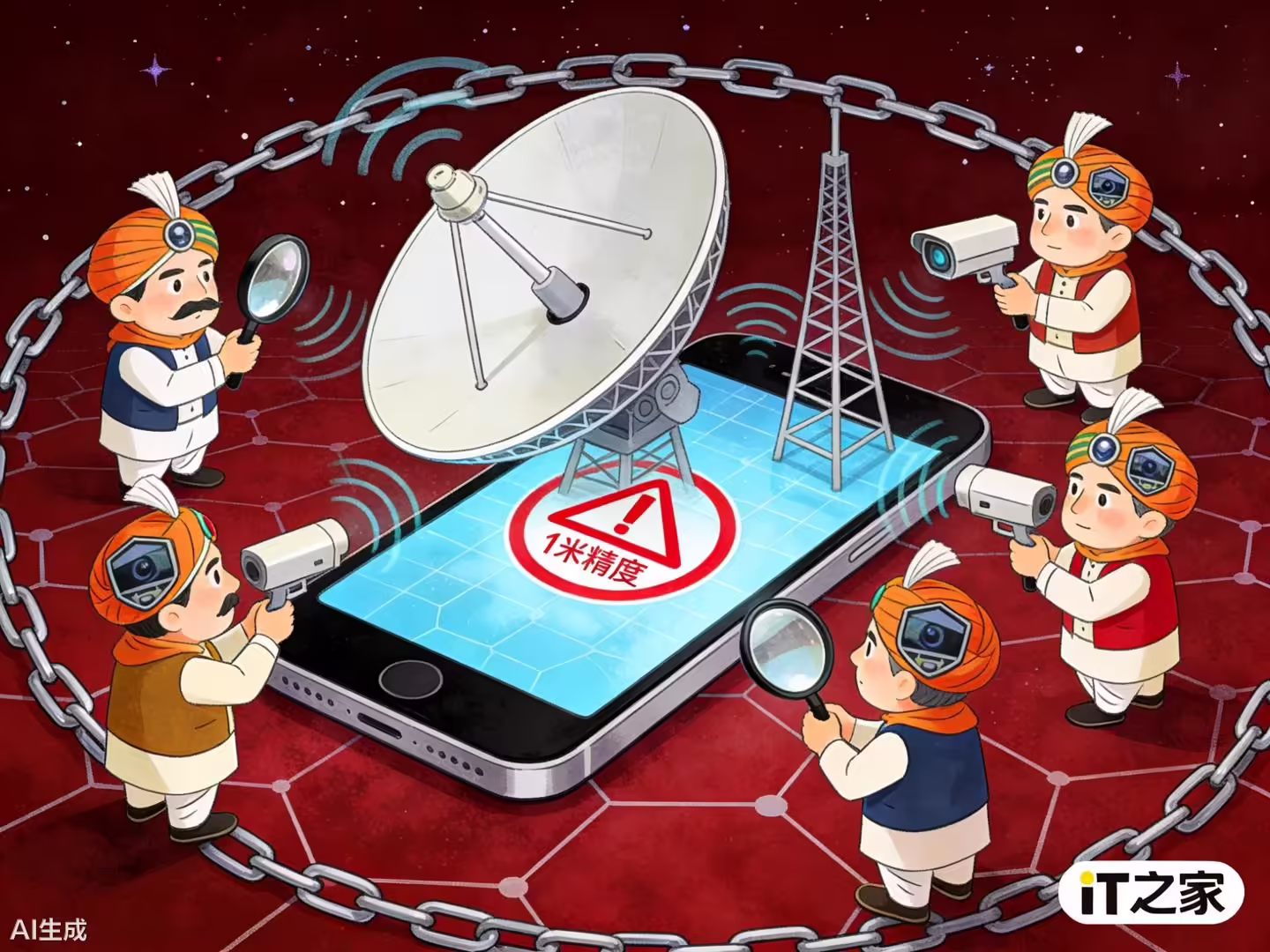 印度拟强制手机全天 24 小时开启 A-GPS 辅助定位：精度 1 米内，耗电严重 ...