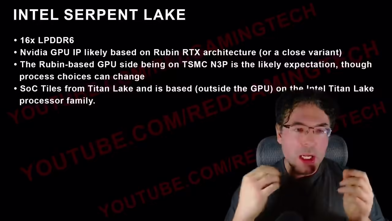 英特尔和英伟达合作处理器曝光：16x LPDDR6、Rubin RTX架构、台积电N3P工艺 ...