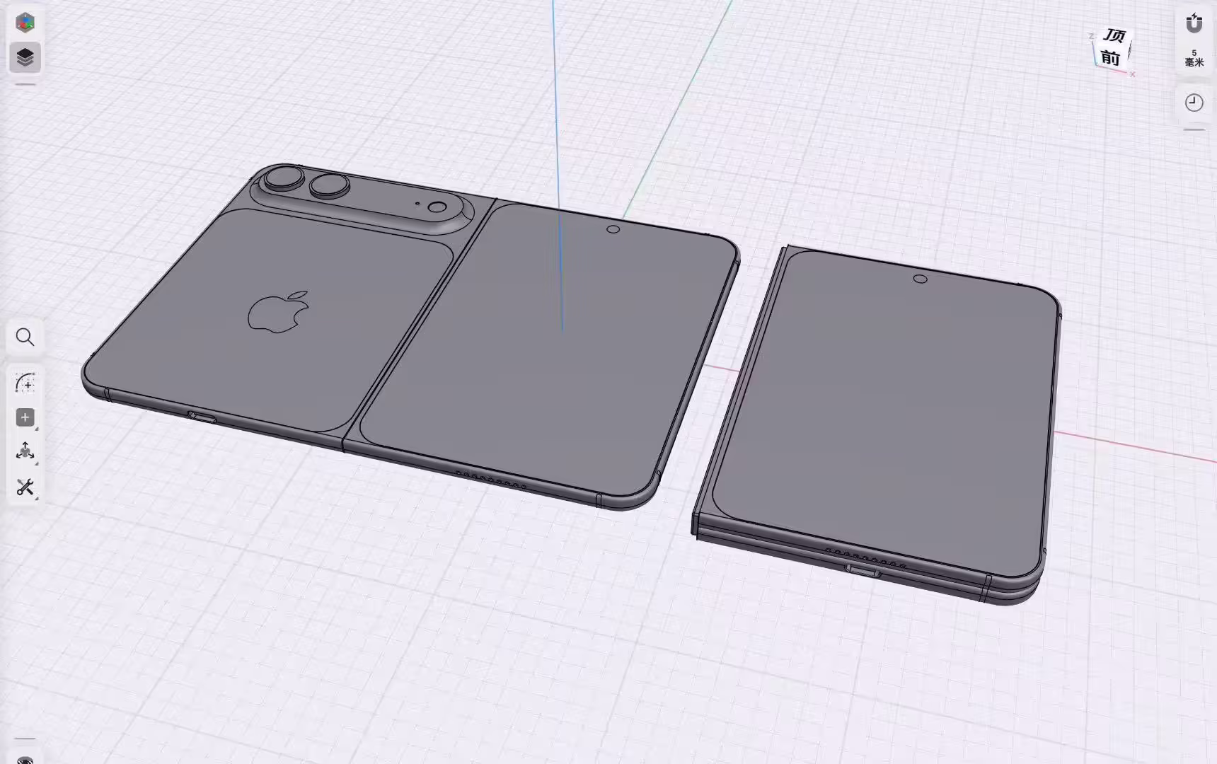 消息称苹果首款大折叠最终定名iPhone Fold，公司看好销量已将初期生产目标上调约20% ...