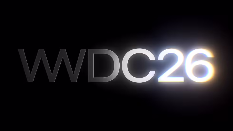 Apple 2026 全球开发者大会的插画。