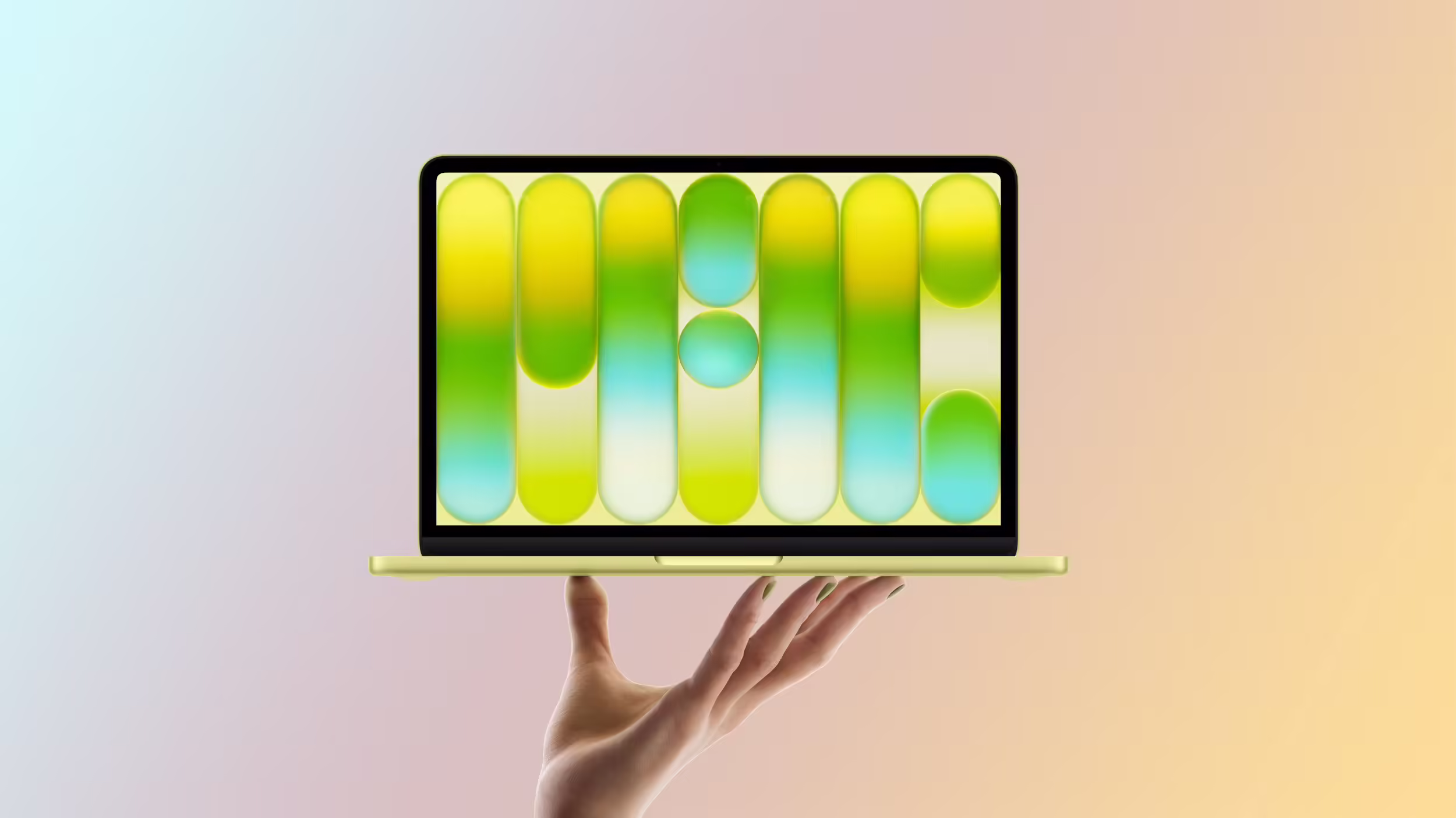 MacBook Neo 上市首日宣传图