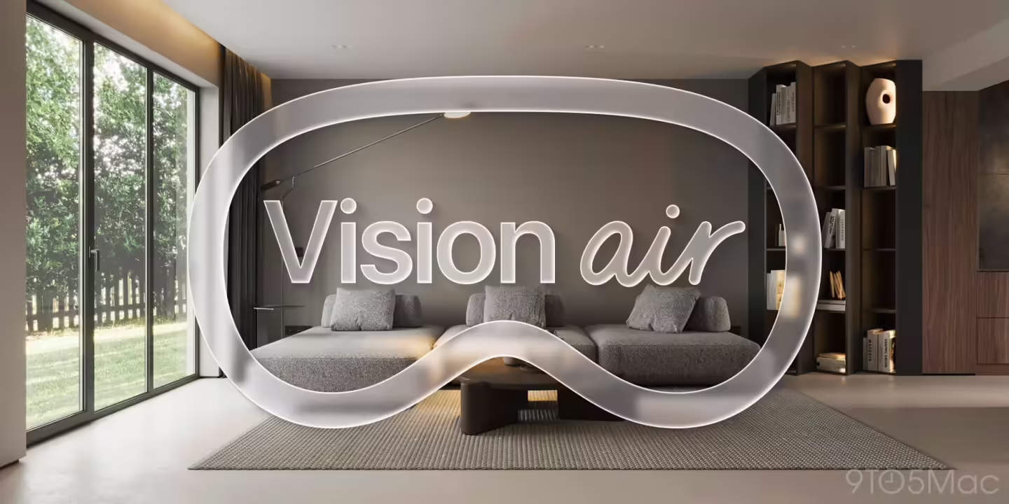 古尔曼：苹果更轻薄的 Vision Air 头显预计 2028 年末或 2029 年发布 ...