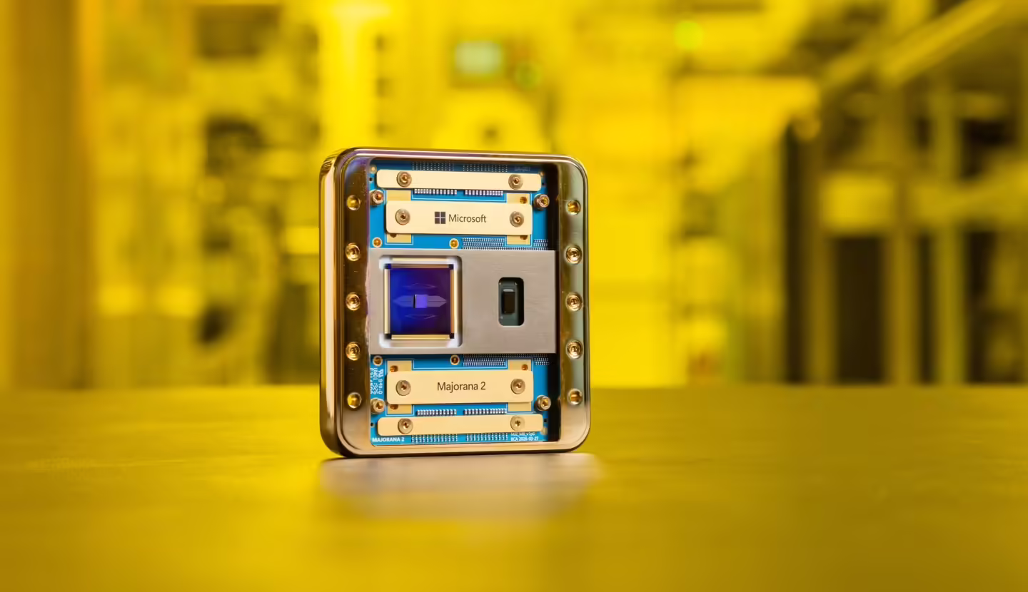 微软推出量子芯片 Majorana 2，剑指 2029 年打造实用机器